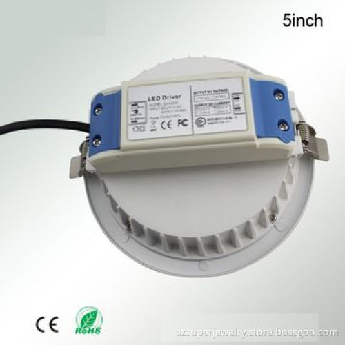 5-inch 15W LED down light